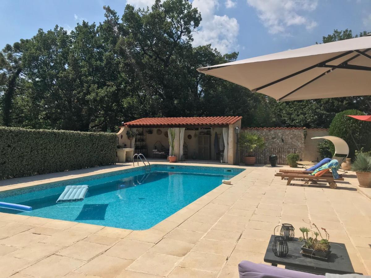 La Brindille Petit Mas Provencal Meuble De Tourisme 3 Etoiles 2-3 Personnes 1 Piece 30 M2 Tout Confort Lisiere Foret Jardin Jacuzzi Piscine Saint-Paul-en-Foret Exterior photo